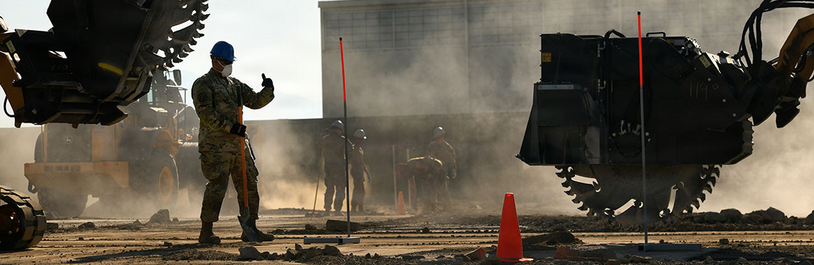 California Guard Trains Airmen to Rapidly Repair Damaged Airfields